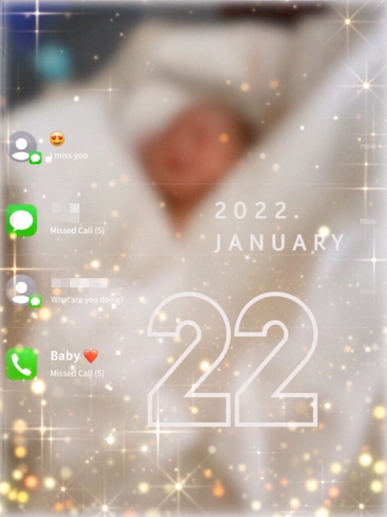 赤ちゃん誕生2022.1.22